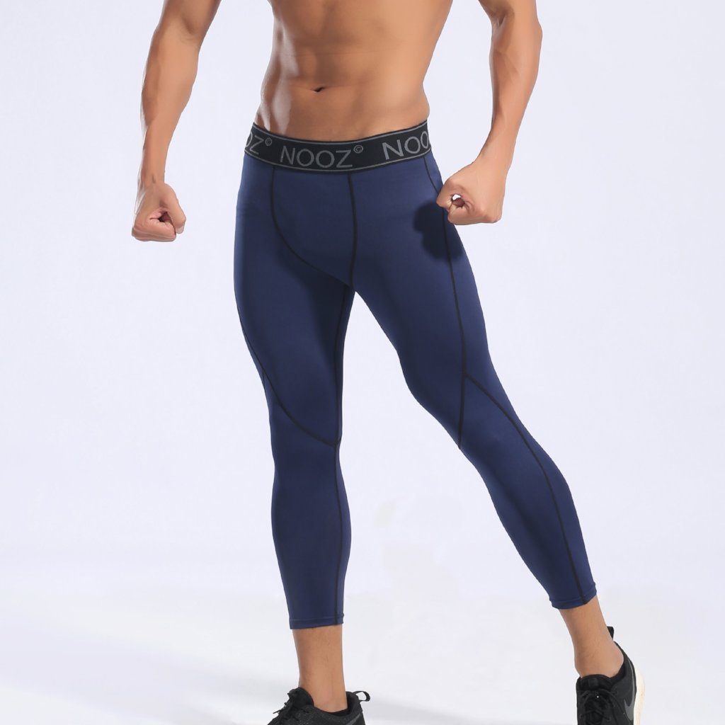 Men's Cool Pro Compression 7/8 Baselayer Pants Tights, compression