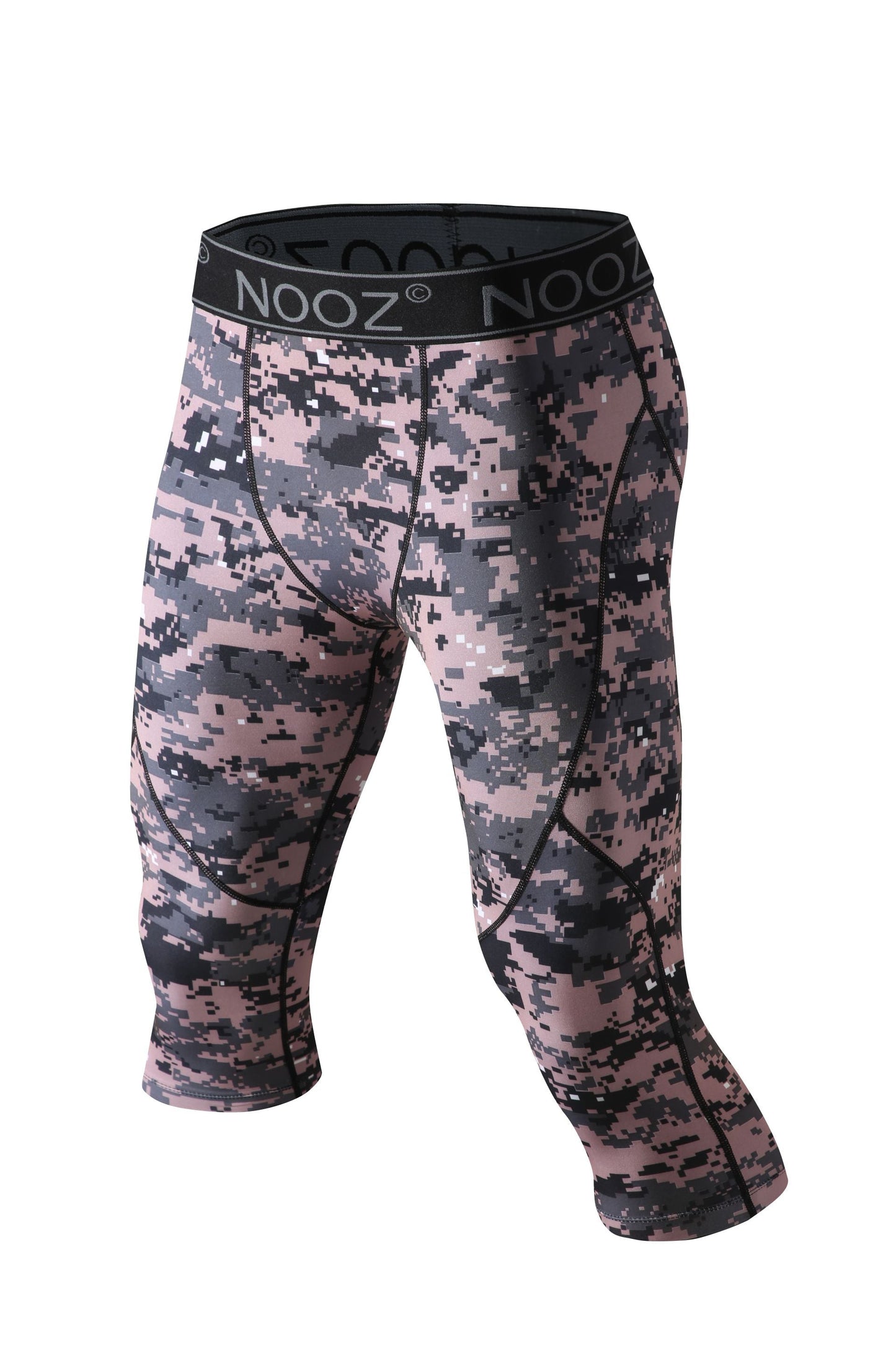 Nooz Men's Pro Compression 3/4 Legging Tights