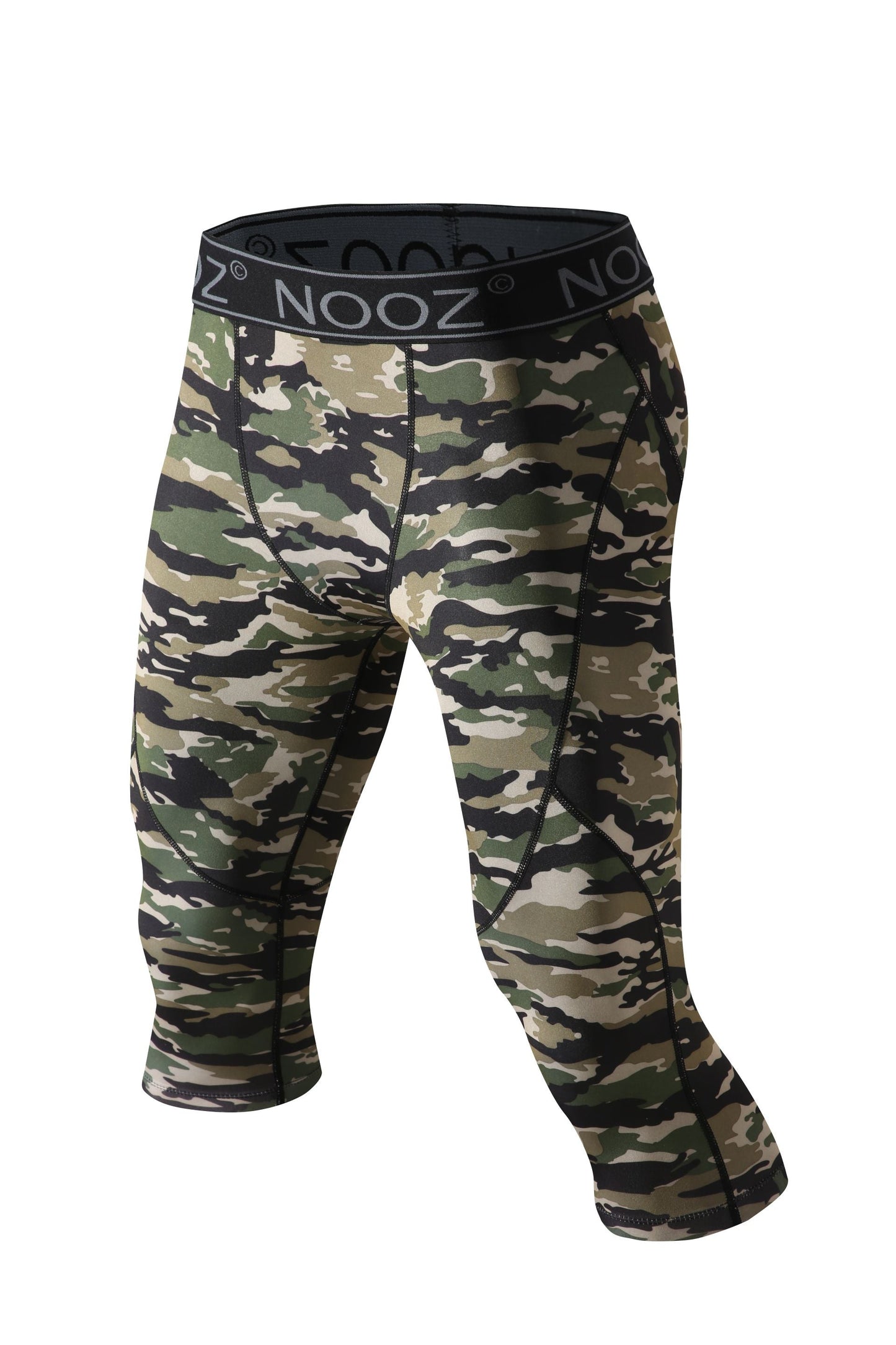 Nooz Men's Pro Compression 3/4 Legging Tights