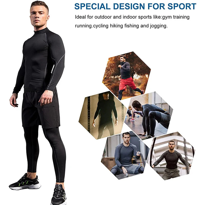 Men's Long-Sleeve Compression Shirt