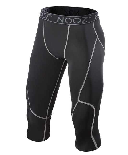 Nooz Men's Pro Compression 3/4 Legging Tights, compression