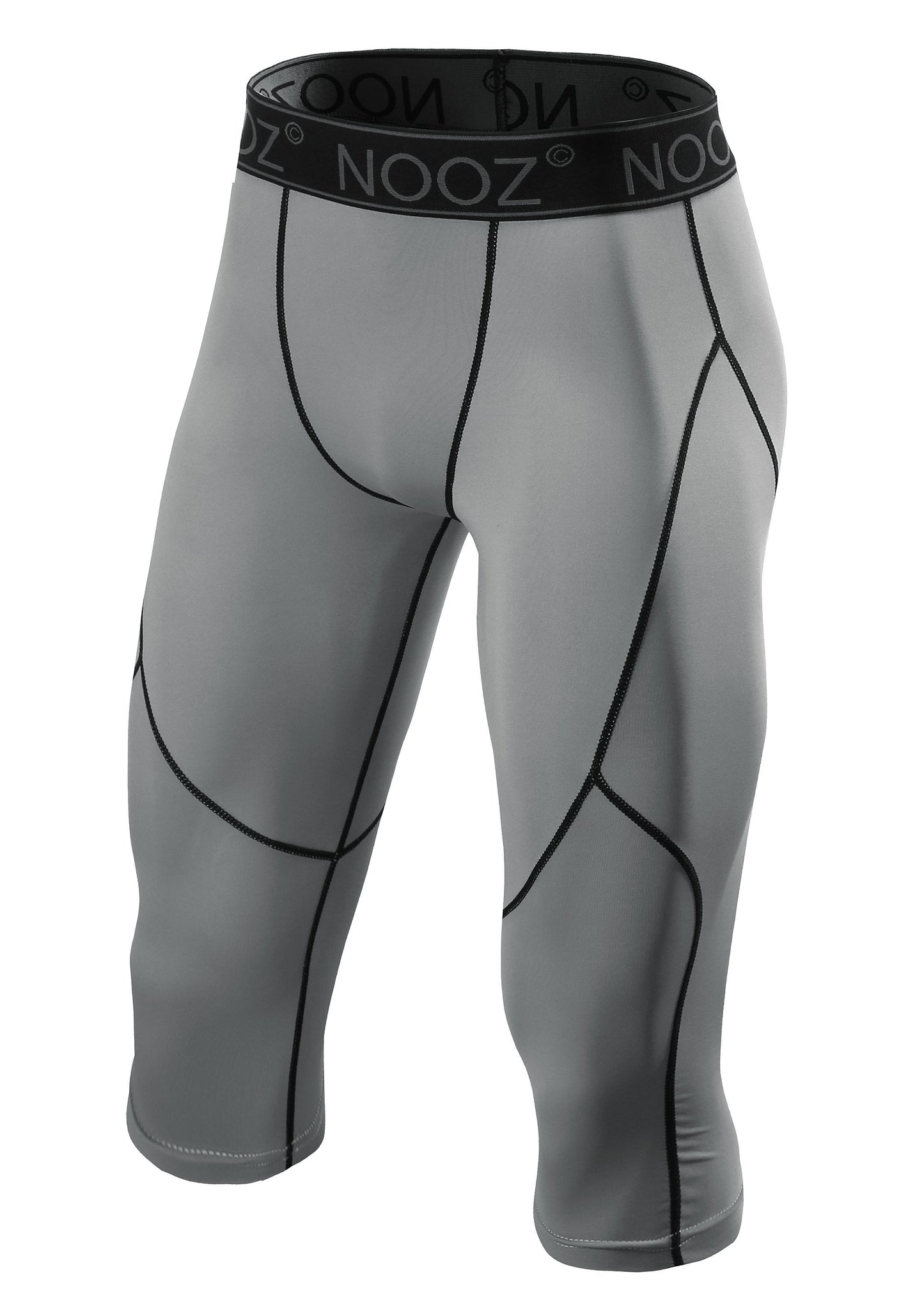 Nooz Men's Pro Compression 3/4 Legging Tights, compression