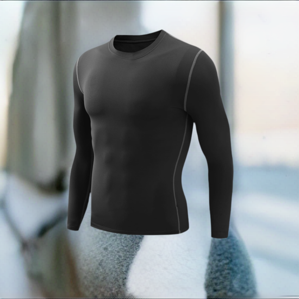 Men's Thermal SubZero Fleece Compression Long Sleeve Shirts