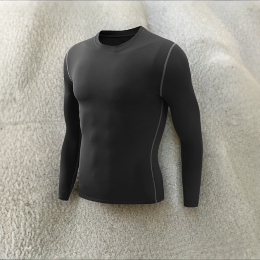 Men's Thermal SubZero Fleece Compression Long Sleeve Shirts