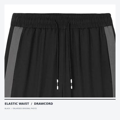 LetsBorn men's training shorts — black waistband