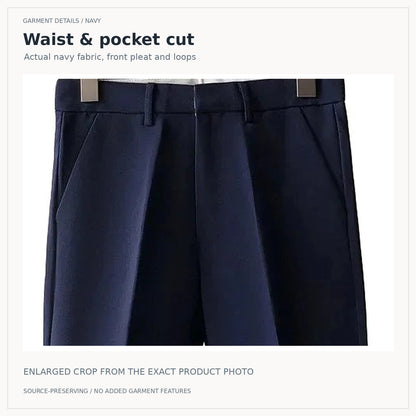 LetsBorn men's golf shorts — navy waist detail